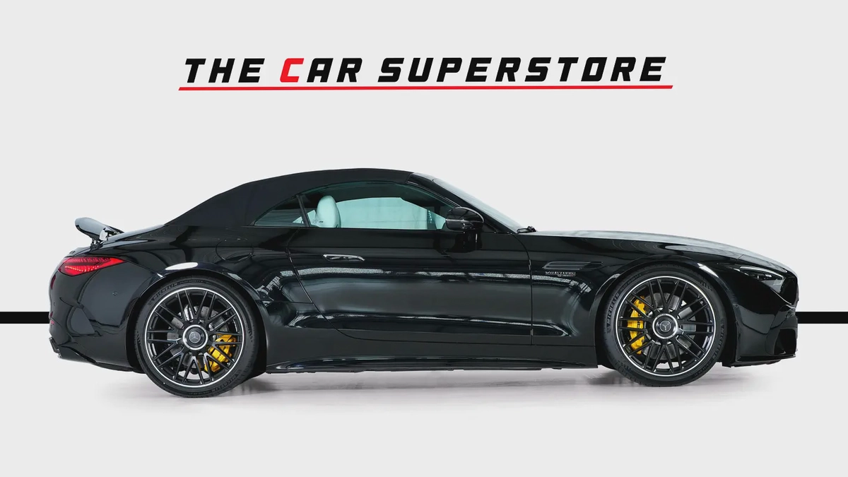 Mercedes Benz SL 63 AMG 4 MATIC Plus-AMG Driver Performance Pack-Full Leather Interior-8-8