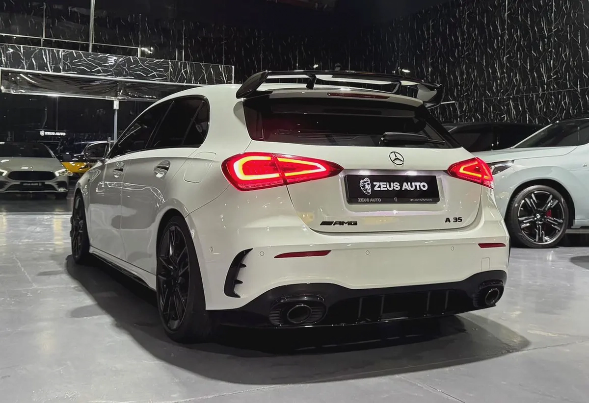 2022 Mercedes-Benz A 35 AMG 4MATIC | GCC Specs | Full Service History-4-4