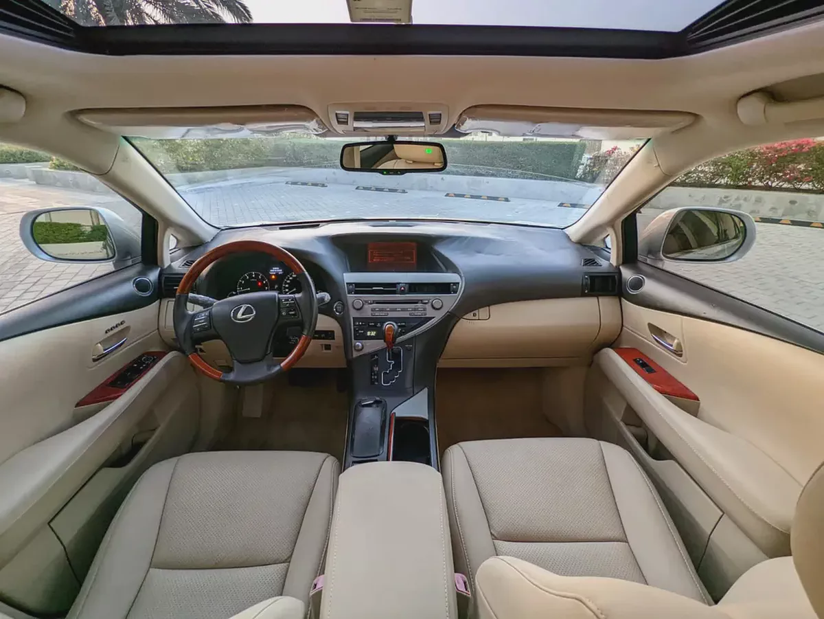 Lexus RX 350 Standard 2010 | GCC Specs | Well Maintained Clean Car With Low KM Perfect Family SUV-13-13
