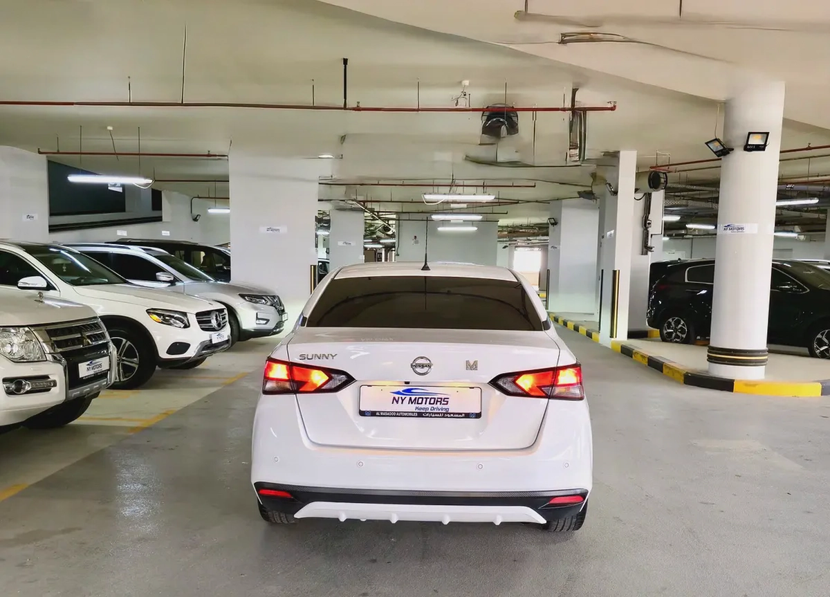 FULLY LOADED 5 cameras II 2023 Nissan Sunny Platinum II GCC Specs II MINT Condition-5-5