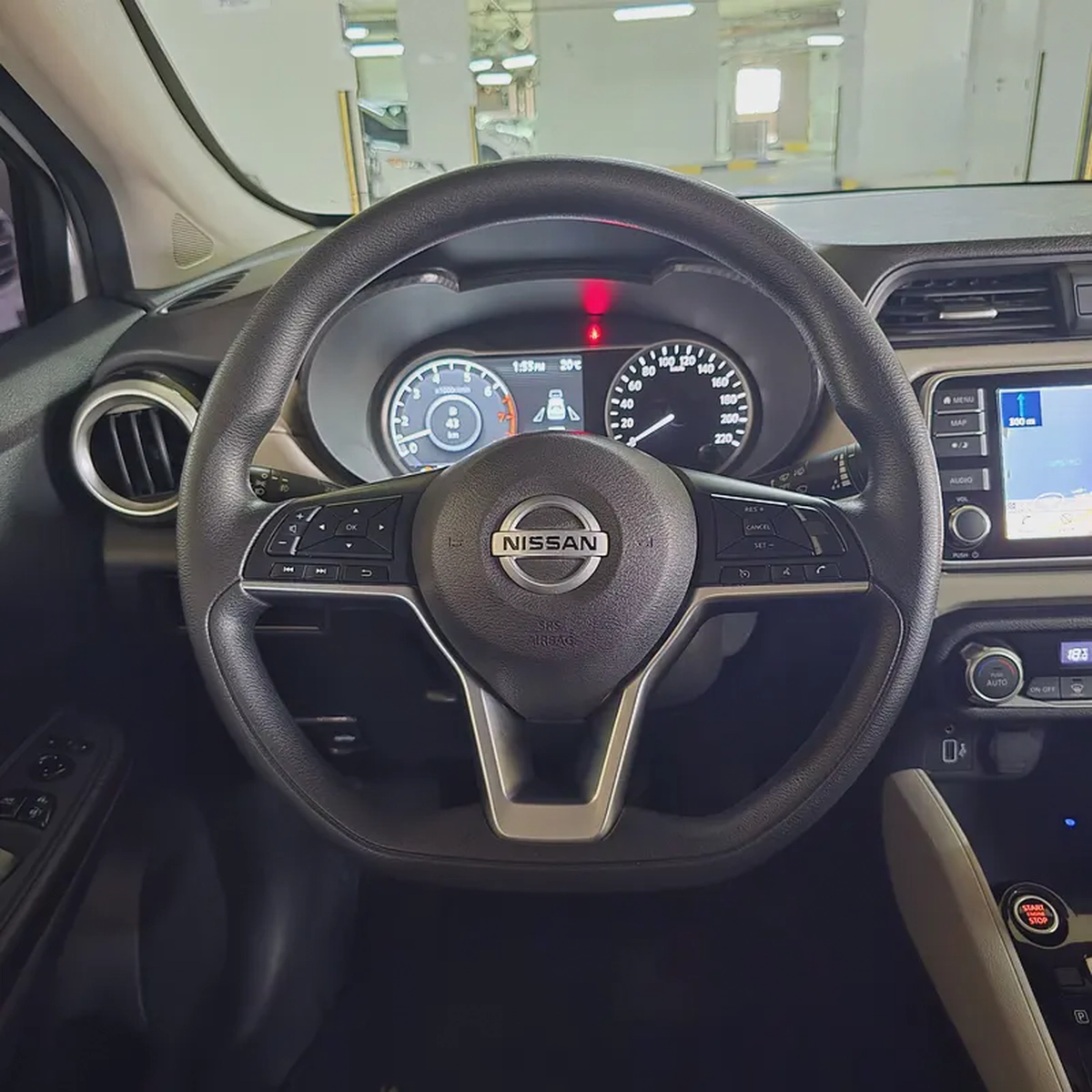 FULLY LOADED 5 cameras II 2023 Nissan Sunny Platinum II GCC Specs II MINT Condition-15-15