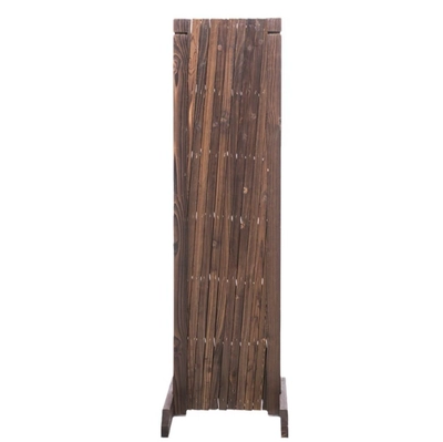 YATAI Decor Expandable Wooden Fence Climbing Plants Flower Bed Edging Wooden Panels For Partition-2