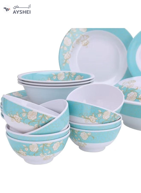 Delcasa DC2111 Melamine Dinner Set 40-Pieces