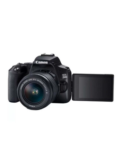 Canon EOS 250D SLR Camera Body Black With EF-S 18-55MM F3.5-5.6 III & EF 75-300MMF4-5.6 III Lens-1