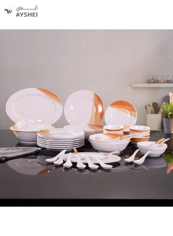 Delcasa 54 pcs Melamine Ware Dinner Set DC2107