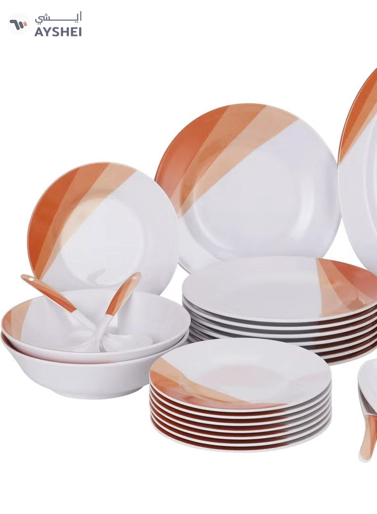 Delcasa 54 pcs Melamine Ware Dinner Set DC2107-3-3