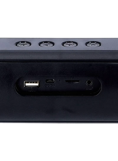  Olsenmark Wireless Speaker Bluetooth FM USB TF Card AUX Input TWS 2x5W Speaker Mini Sound Bar for PC Home Theater-2