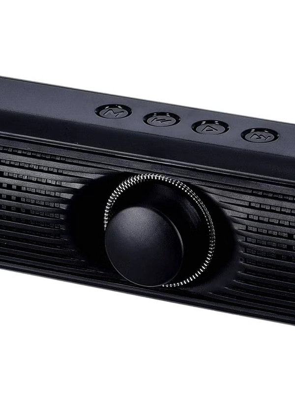  Olsenmark Wireless Speaker Bluetooth FM USB TF Card AUX Input TWS 2x5W Speaker Mini Sound Bar for PC Home Theater