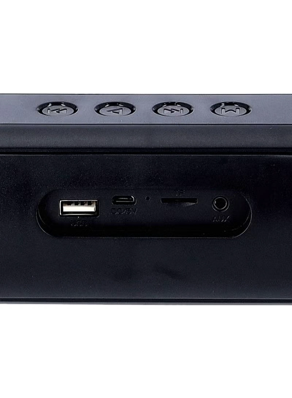  Olsenmark Wireless Speaker Bluetooth FM USB TF Card AUX Input TWS 2x5W Speaker Mini Sound Bar for PC Home Theater
