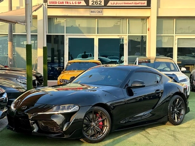TOYOTA SUPRA GR V6 2024 GCC FULL OPTION ORIGINAL PAINT UNDER WARRANTY PERFECT CONDITION-0