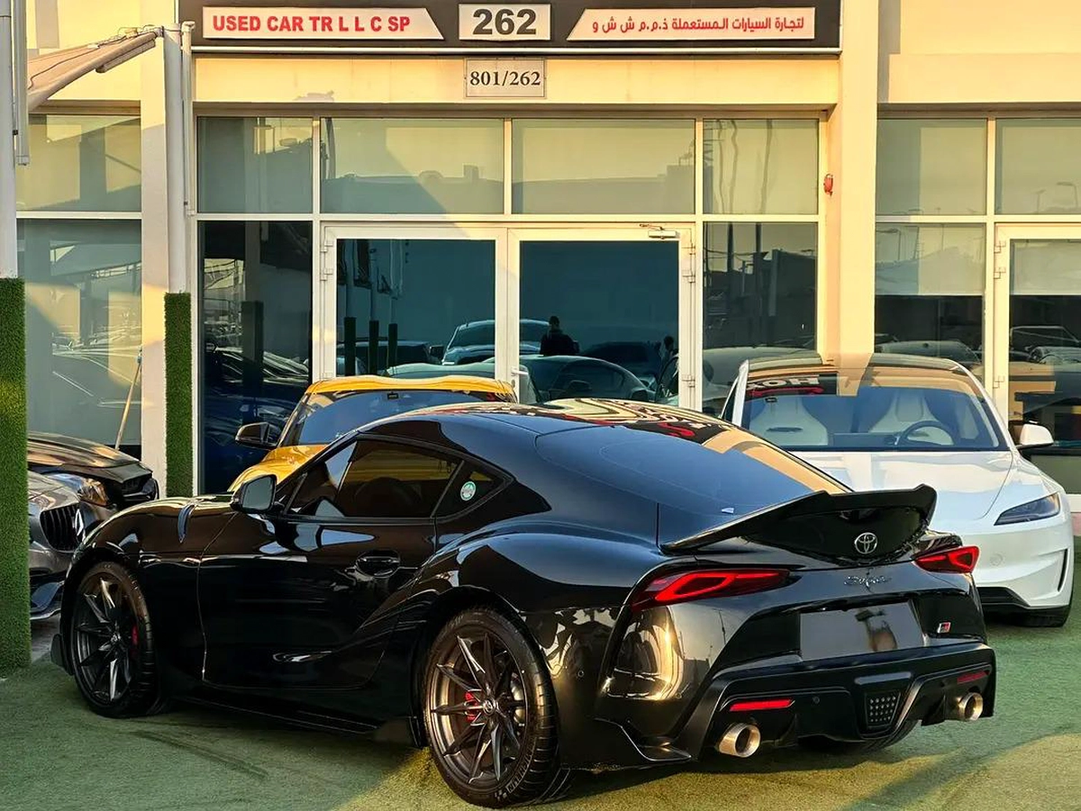 TOYOTA SUPRA GR V6 2024 GCC FULL OPTION ORIGINAL PAINT UNDER WARRANTY PERFECT CONDITION-8-8