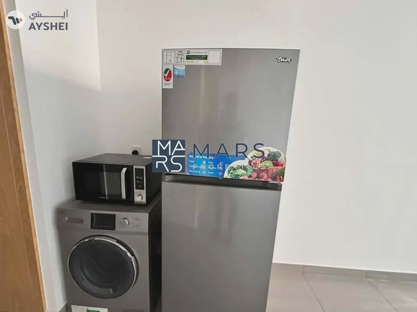 Brand new balcony studio with kitchen appliances