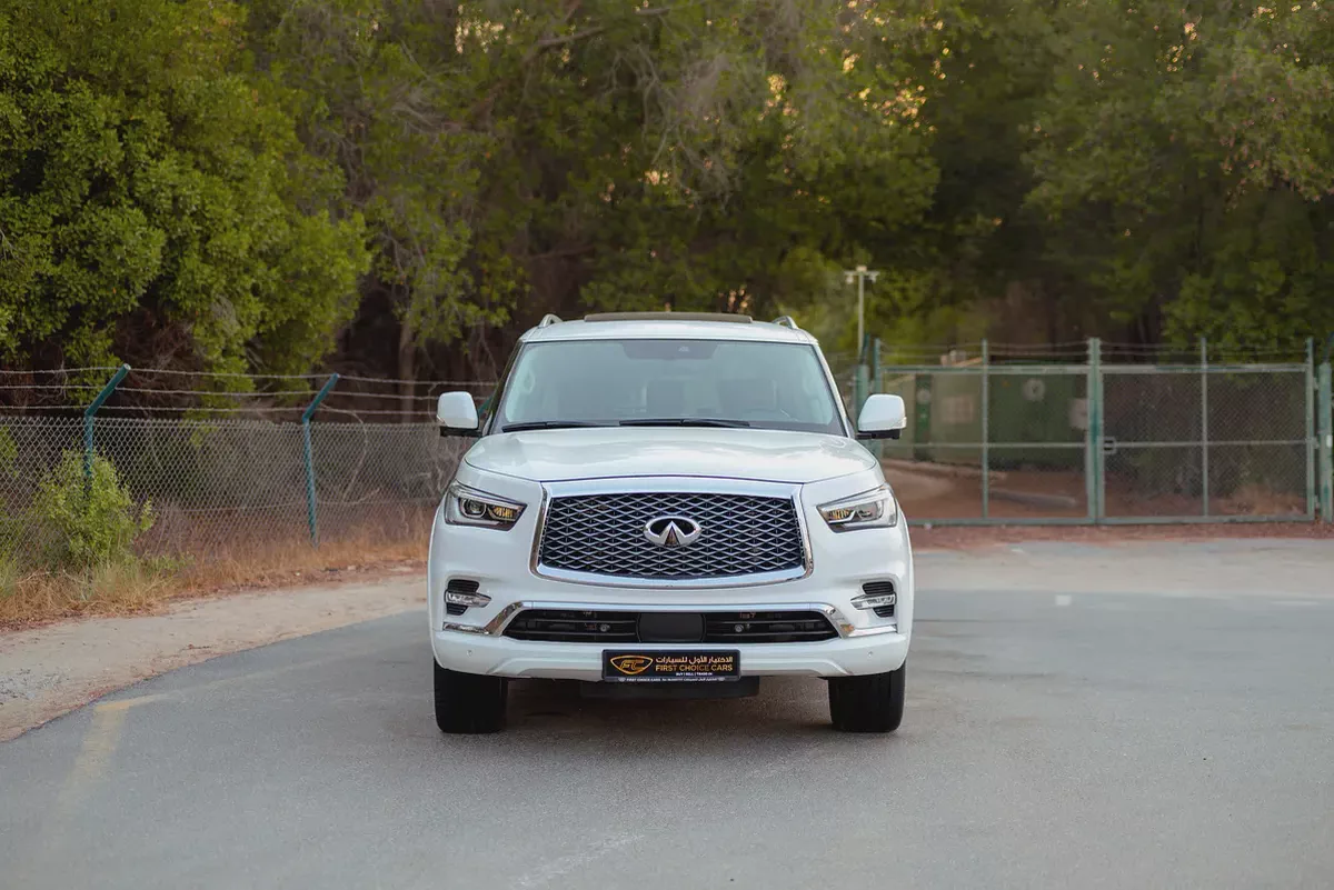 !! 2021 !! Infiniti | QX80 Sensory | GCC Specs | Low Mileage-4-4