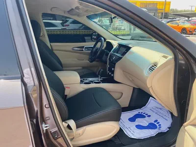 Nissan pathfinder 2016 brown color GCC calen car-7