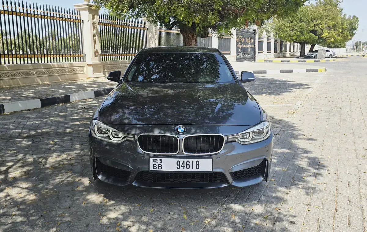 AED 1,600 Monthly - No Down Payment | BMW 318i M-Kit | 2018 Model | GCC Specs | 1.5L Turbo engine