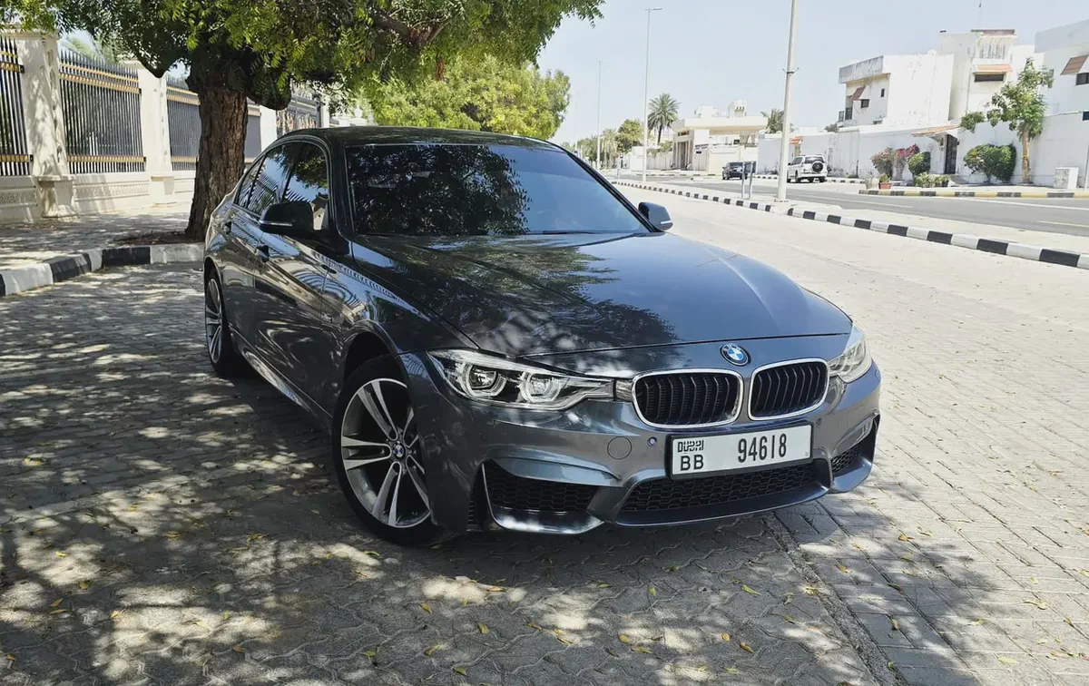 AED 1,600 Monthly - No Down Payment | BMW 318i M-Kit | 2018 Model | GCC Specs | 1.5L Turbo engine-1-1