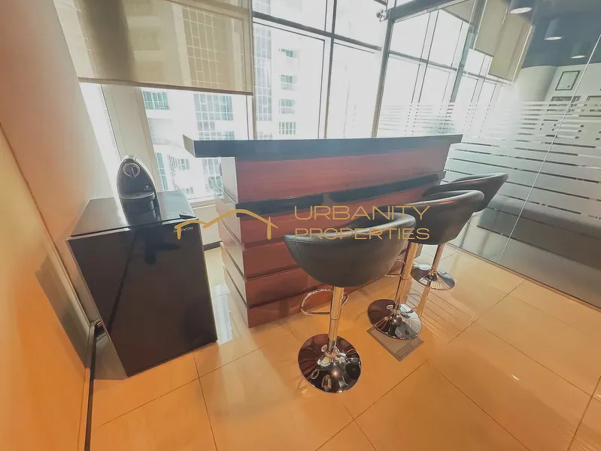 Fully Furnished Office | Prime Business Bay Location | 938 Sqft-1-1