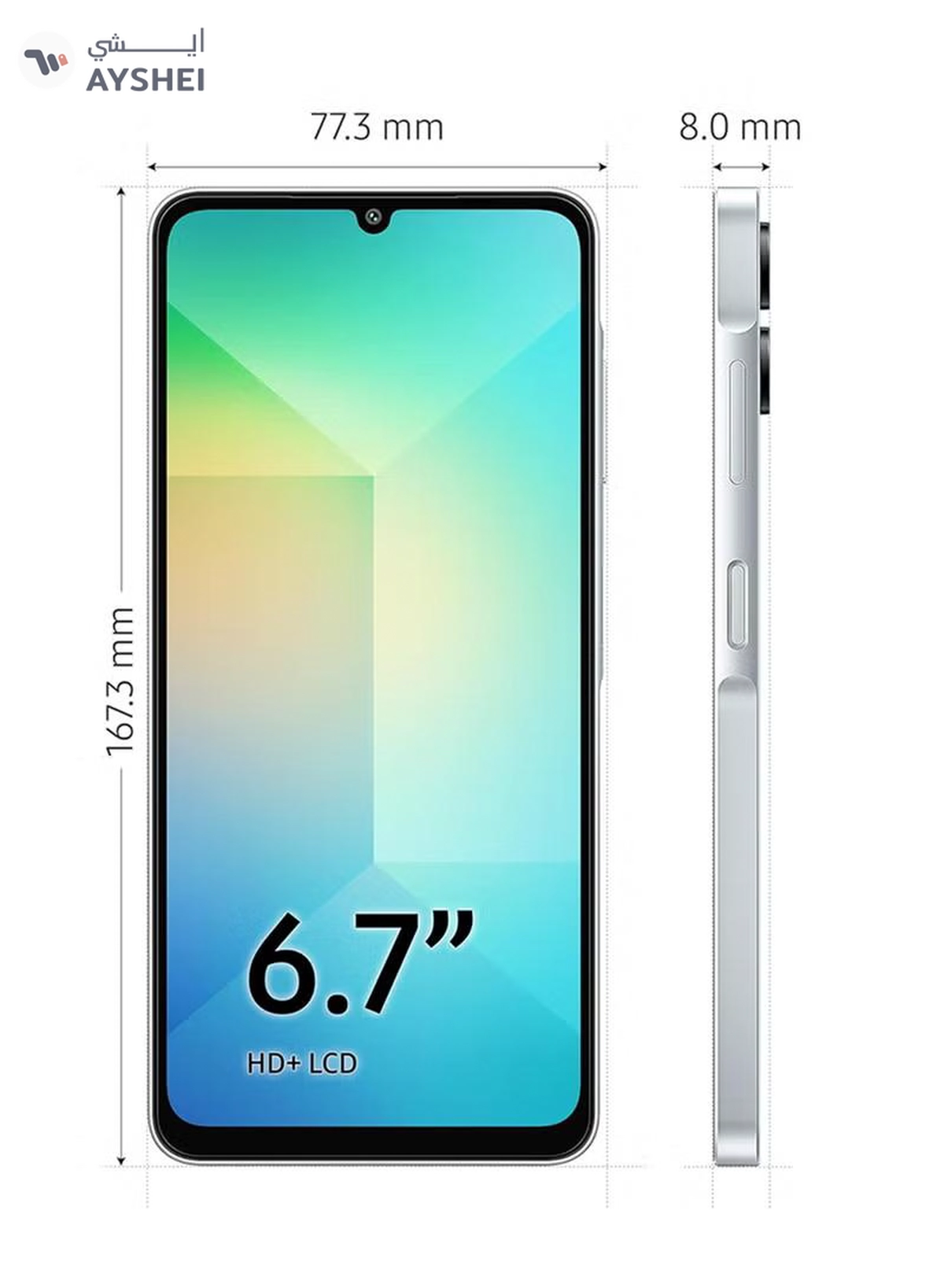 Samsung Galaxy A06 4G Dual SIM Light Blue 6GB RAM 128GB - Middle East Version-4-4