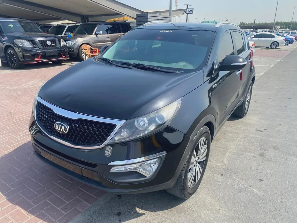 kia sportage 2015 fullopshin balck colir GCC calen car-5-5