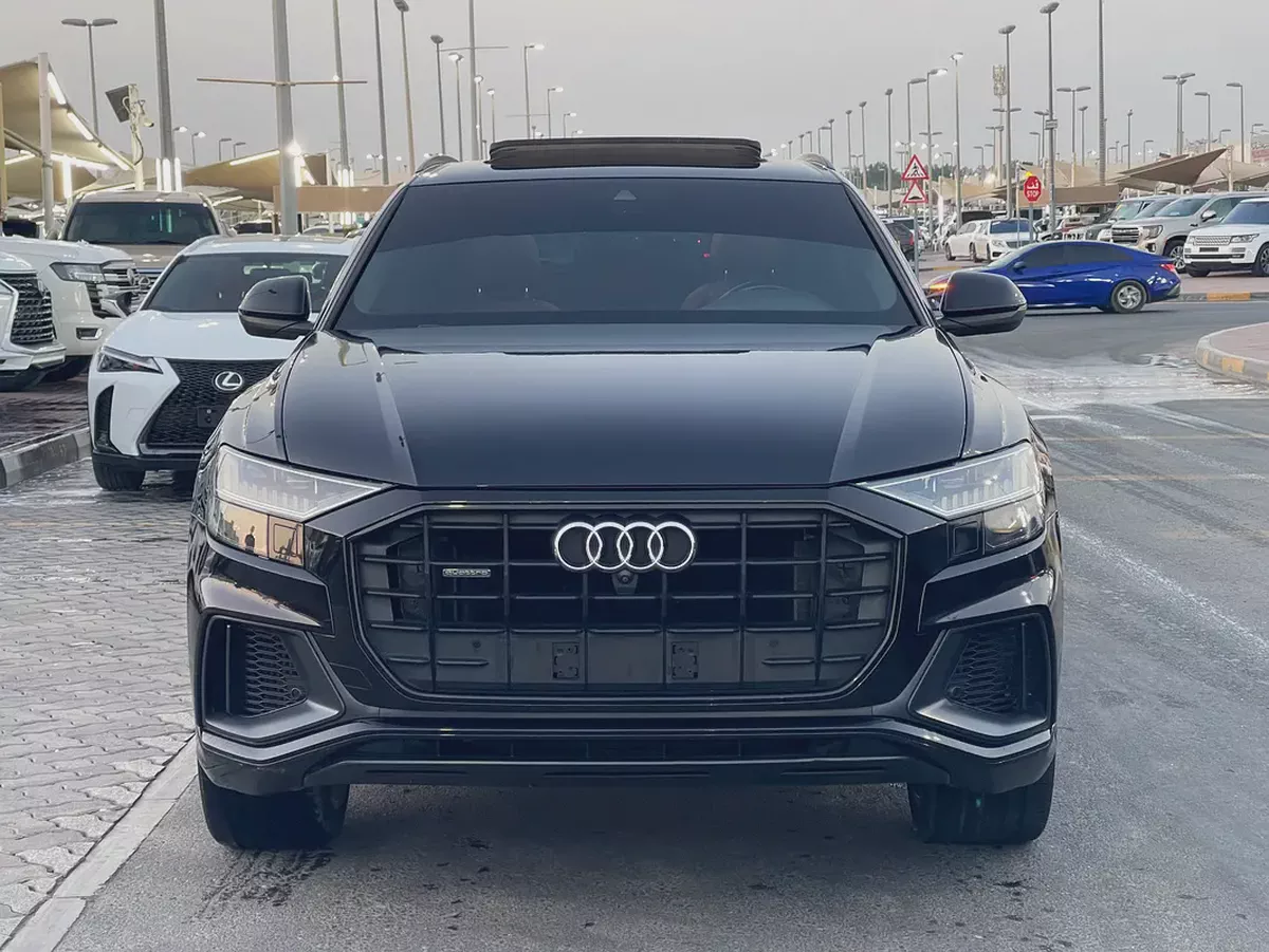 اودي Q8خليجيAudi Q8 2020 55 TFSI quattro S line Black Edition | GCC Specs