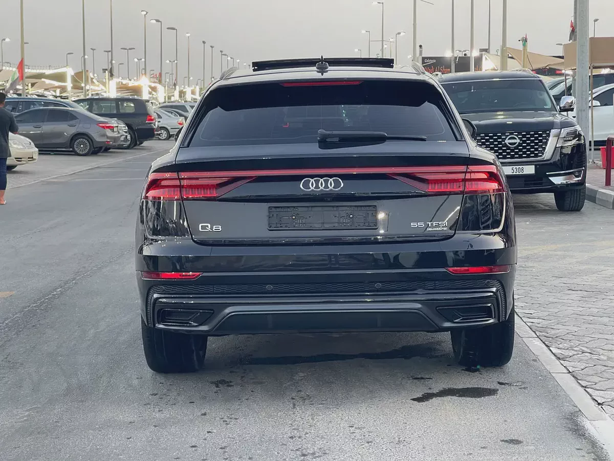 اودي Q8خليجيAudi Q8 2020 55 TFSI quattro S line Black Edition | GCC Specs-4-4