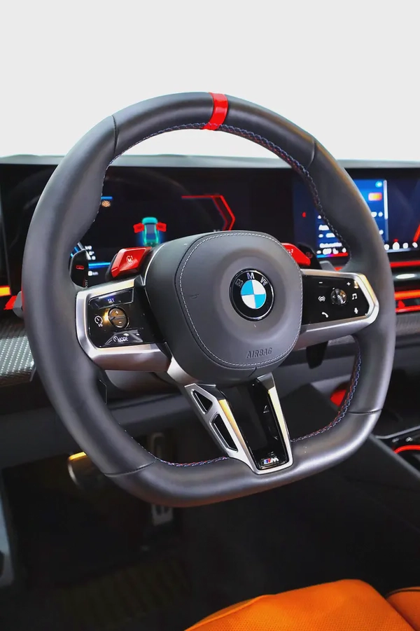 BMW M5 GCC +FULL CARBON MANHART KIT +AGENCY WARRANTY TILL 2031 +AKRAPOVIC EXHAUST+ HRE FORGED WHEELS