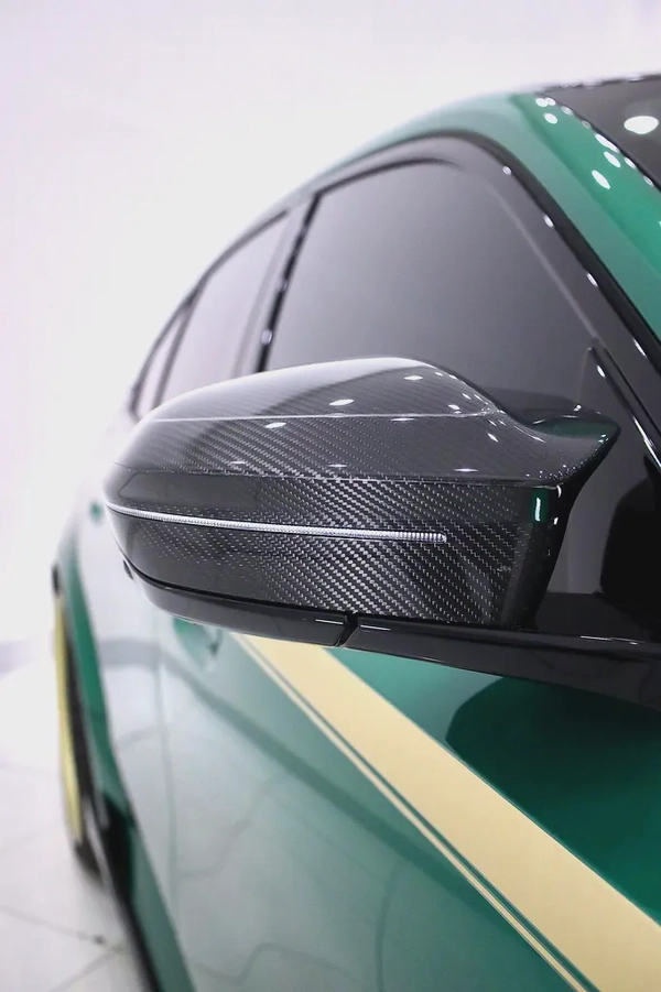 BMW M5 GCC +FULL CARBON MANHART KIT +AGENCY WARRANTY TILL 2031 +AKRAPOVIC EXHAUST+ HRE FORGED WHEELS