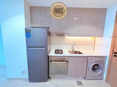 Chiller free brand new studio with kitchen appliances in Al furjan Dubai-8