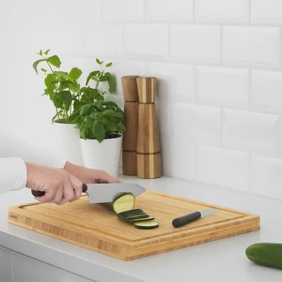 IKEA FÖRDUBBLA 2-Piece Knife Set: Sleek Grey Cutlery-1