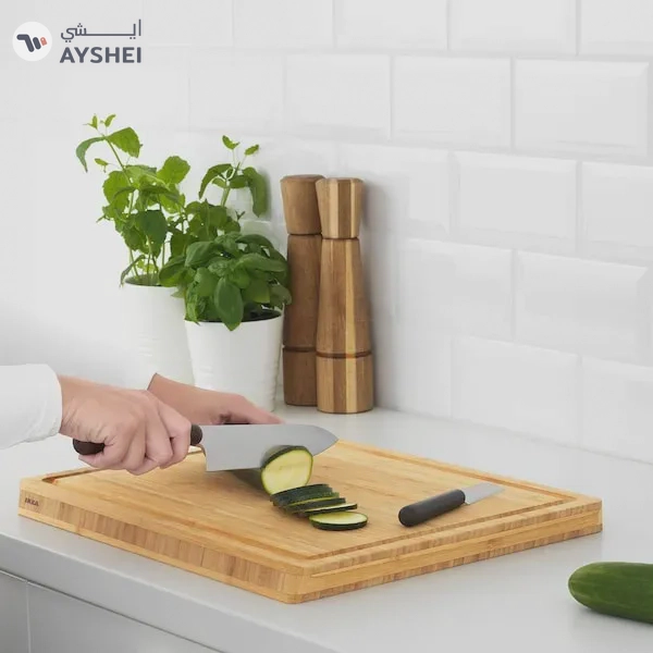 IKEA FÖRDUBBLA 2-Piece Knife Set: Sleek Grey Cutlery