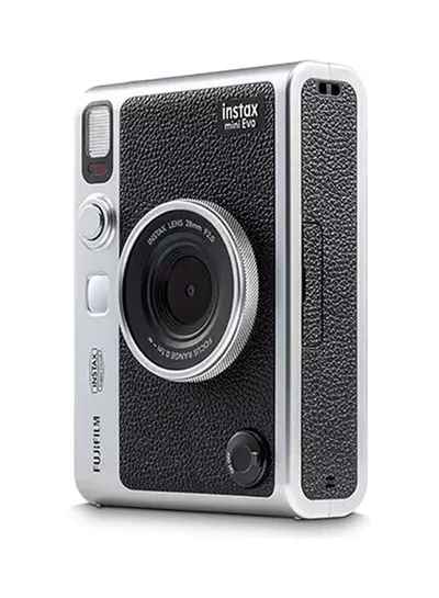 Instax Mini EVO Hybrid Instant Camera – Black (USB-C) | Instant Print with Digital Preview, Creative Modes & Built-In Selfie Mirror-4