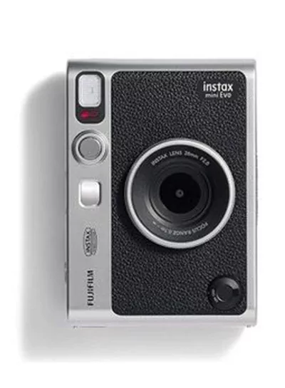 Instax Mini EVO Hybrid Instant Camera – Black (USB-C) | Instant Print with Digital Preview, Creative Modes & Built-In Selfie Mirror-5