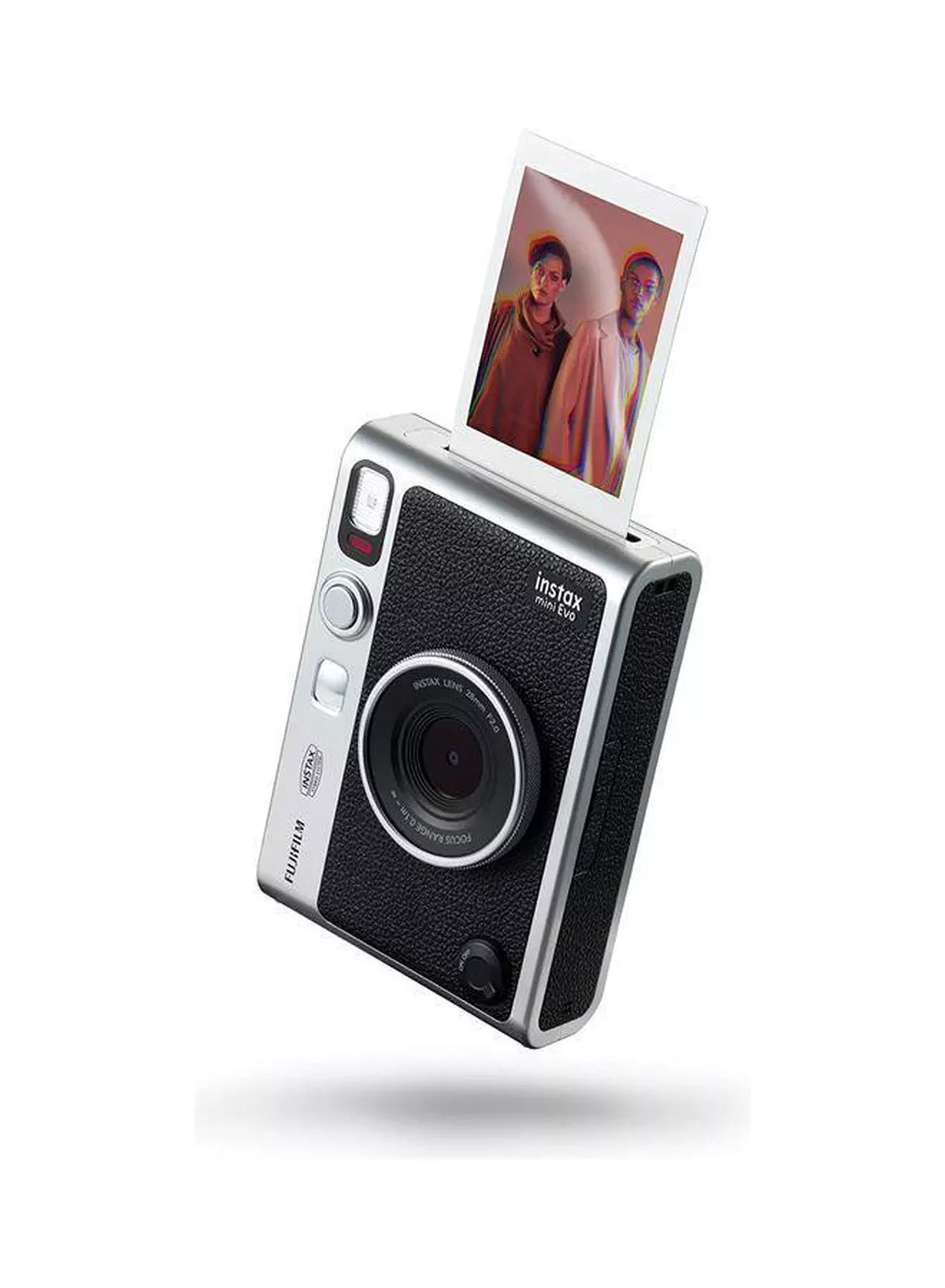 Instax Mini EVO Hybrid Instant Camera – Black (USB-C) | Instant Print with Digital Preview, Creative Modes & Built-In Selfie Mirror-2-2