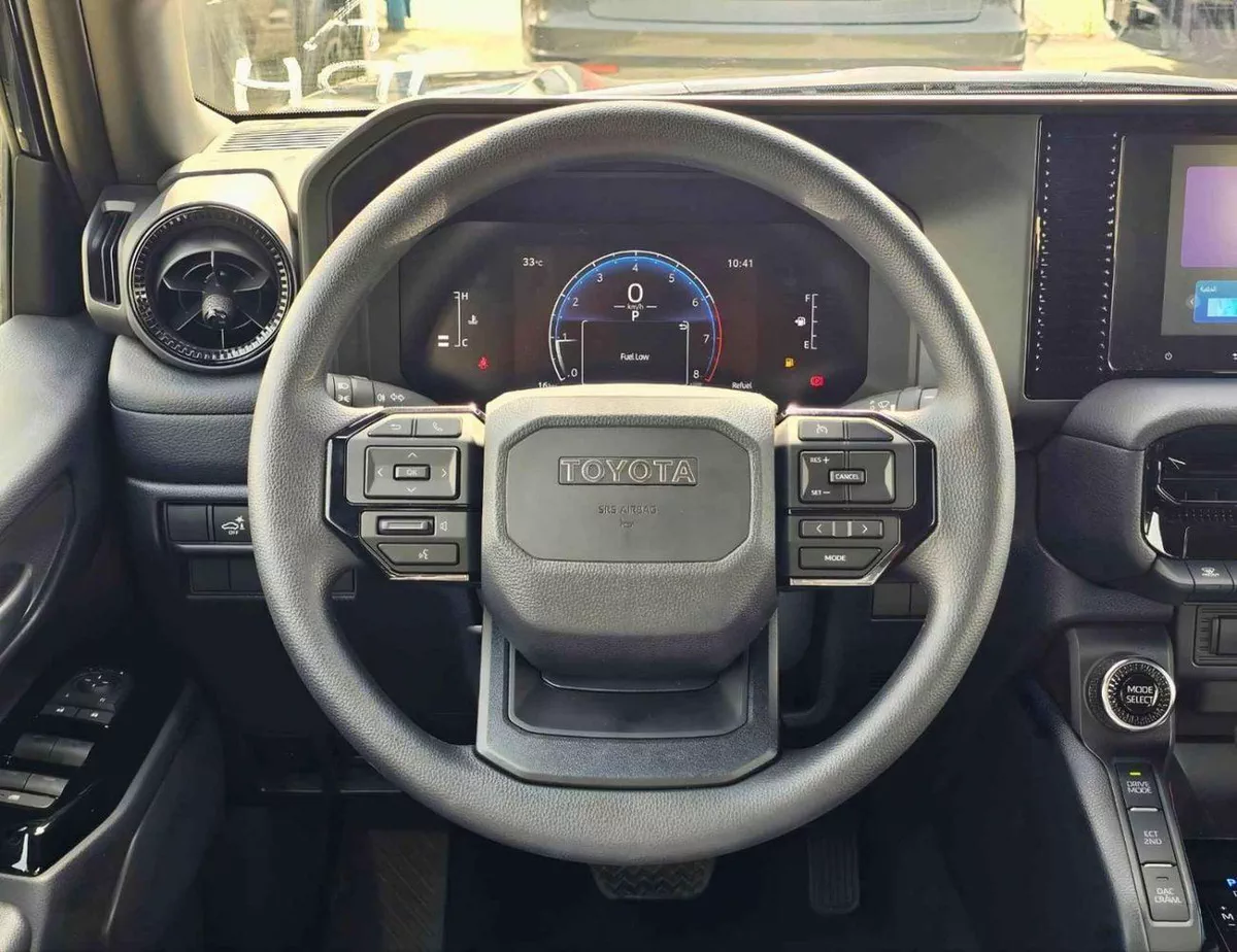 Toyota Prado ALL ROUNDER TURBO MID OPTION || 2.4L PETROL V4 || LETHAER WITH DRIVER PWR SEAT /SUNROOF (CODE#P24AR2-14-0