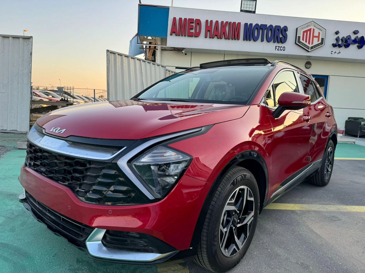 New 2026 Kia Sportage in Red-1-1