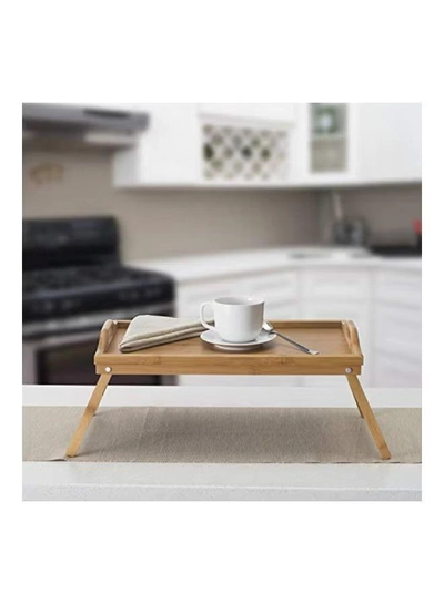 Home Basics Bamboo Bed Tray Natural-3