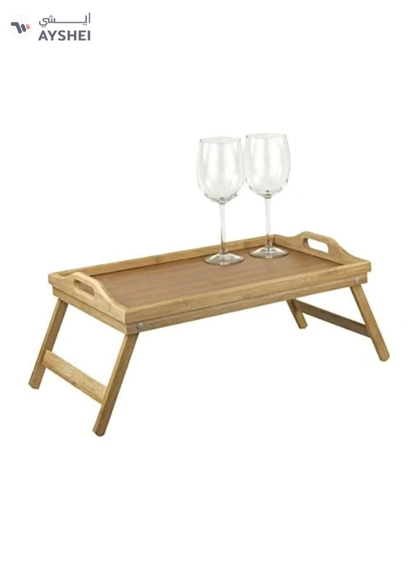 Home Basics Bamboo Bed Tray Natural