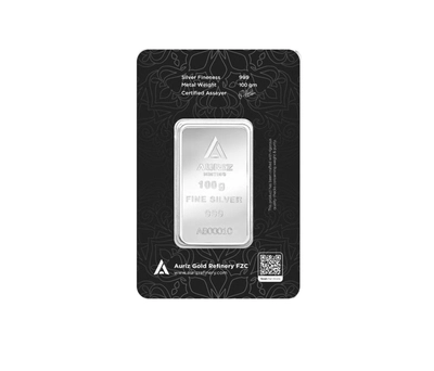 Auriz Mint 100g Fine Silver Bar-1