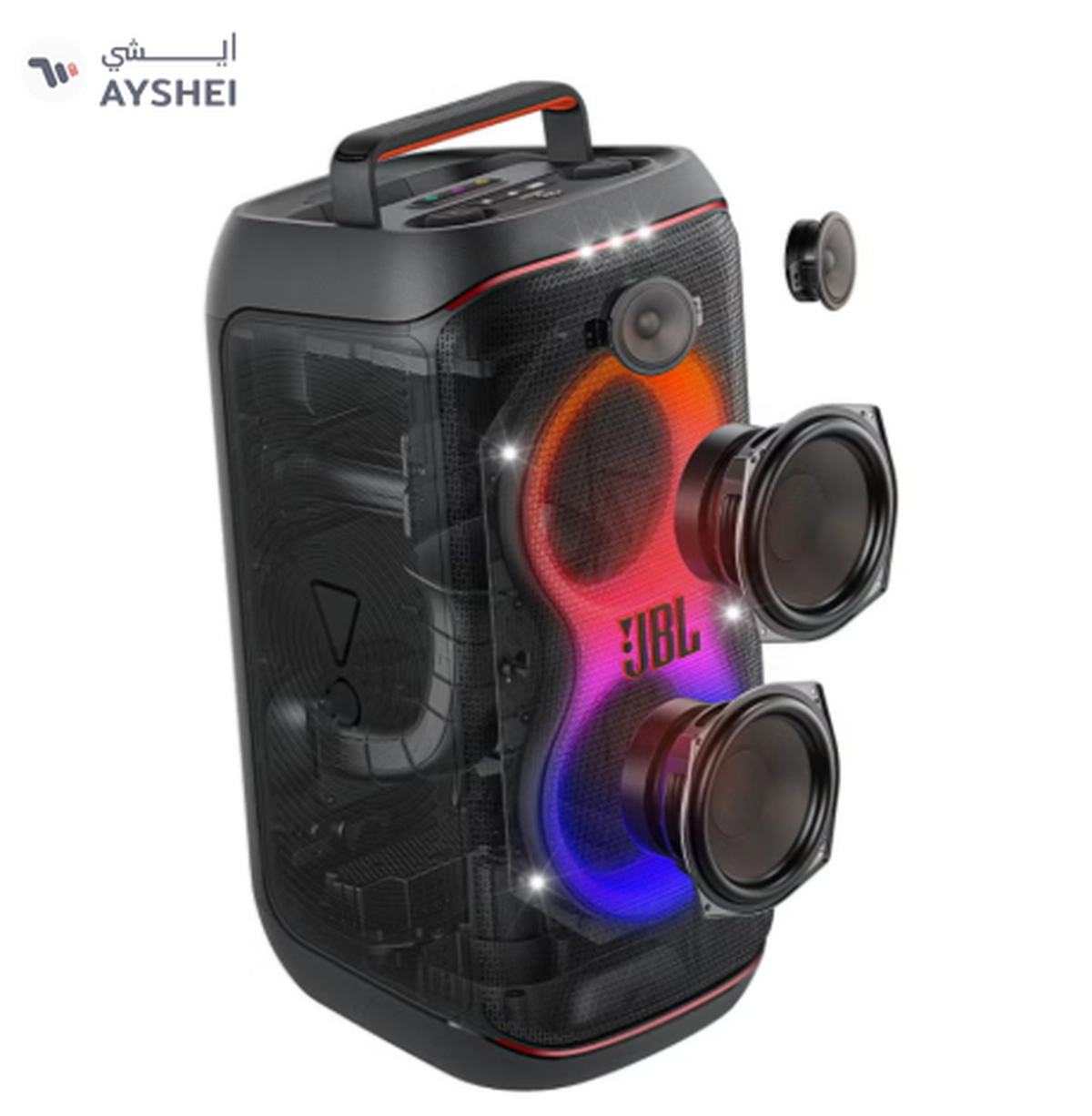 JBL Partybox Club 120 Portable Party Speaker Black-6-6