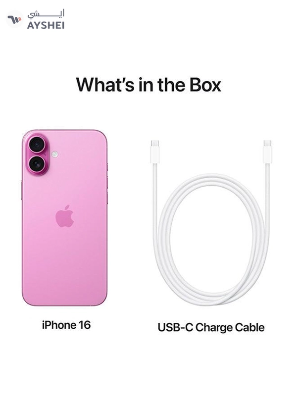 iPhone 16 128GB Pink 5G With FaceTime - International Version