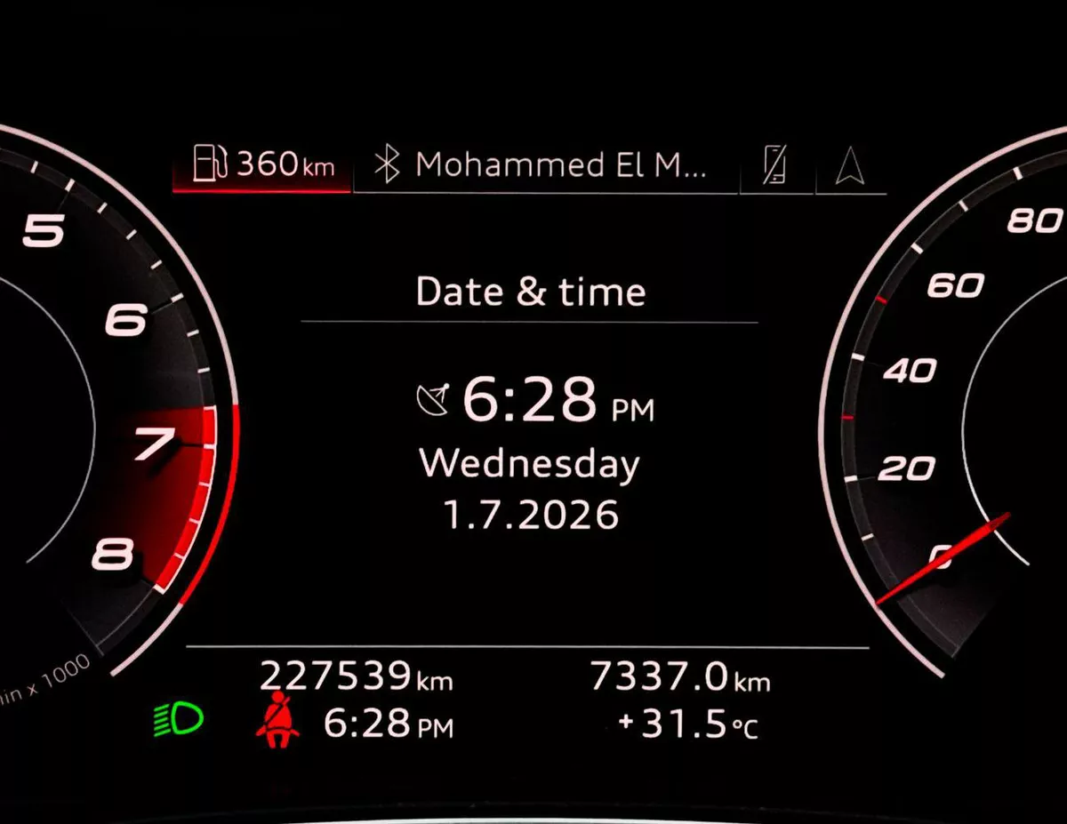 Audi A6 45 TFSI Audi A6 | 2.0 L | 2021 | GCC | Full Option | Accident-Free | In Excellent Condition | 1176 P.M-22-0