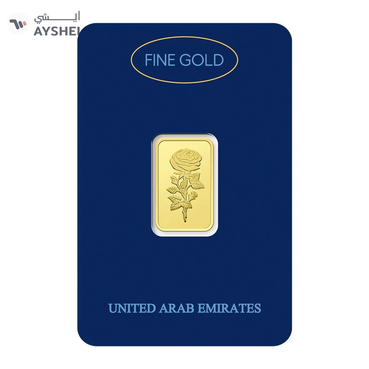 Dubai Gold 5 Grams Pure 999.9 Fine Gold Bar-3-3