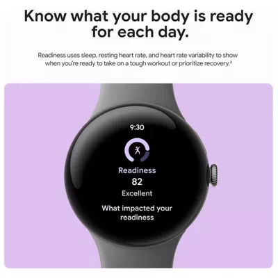 Google Pixel Watch 3 (45mm) - Android Smartwatch with Heart Rate Tracking, Advanced Running from Fitbit, Fitness Insights-5