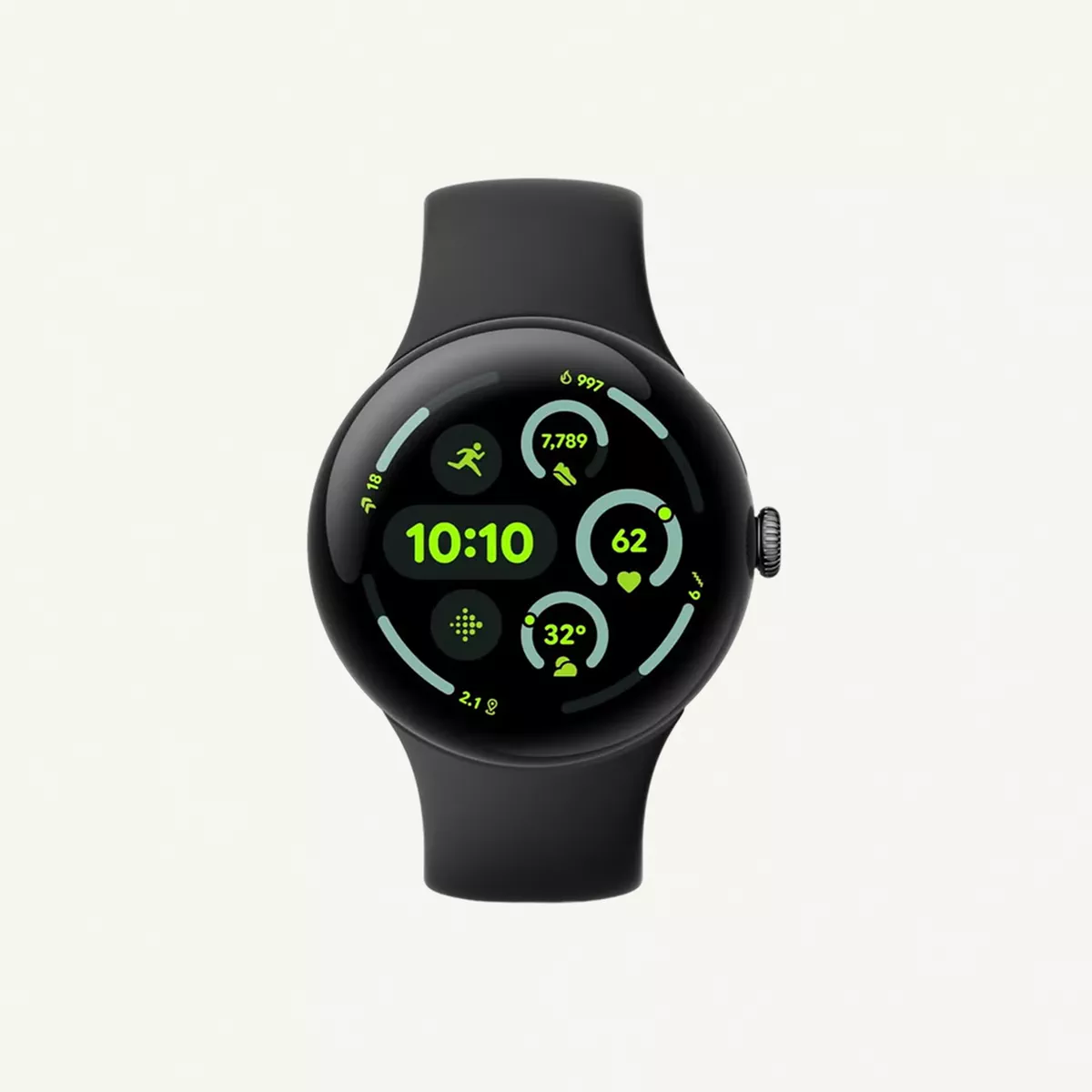 Google Pixel Watch 3 (45mm) - Android Smartwatch with Heart Rate Tracking, Advanced Running from Fitbit, Fitness Insights