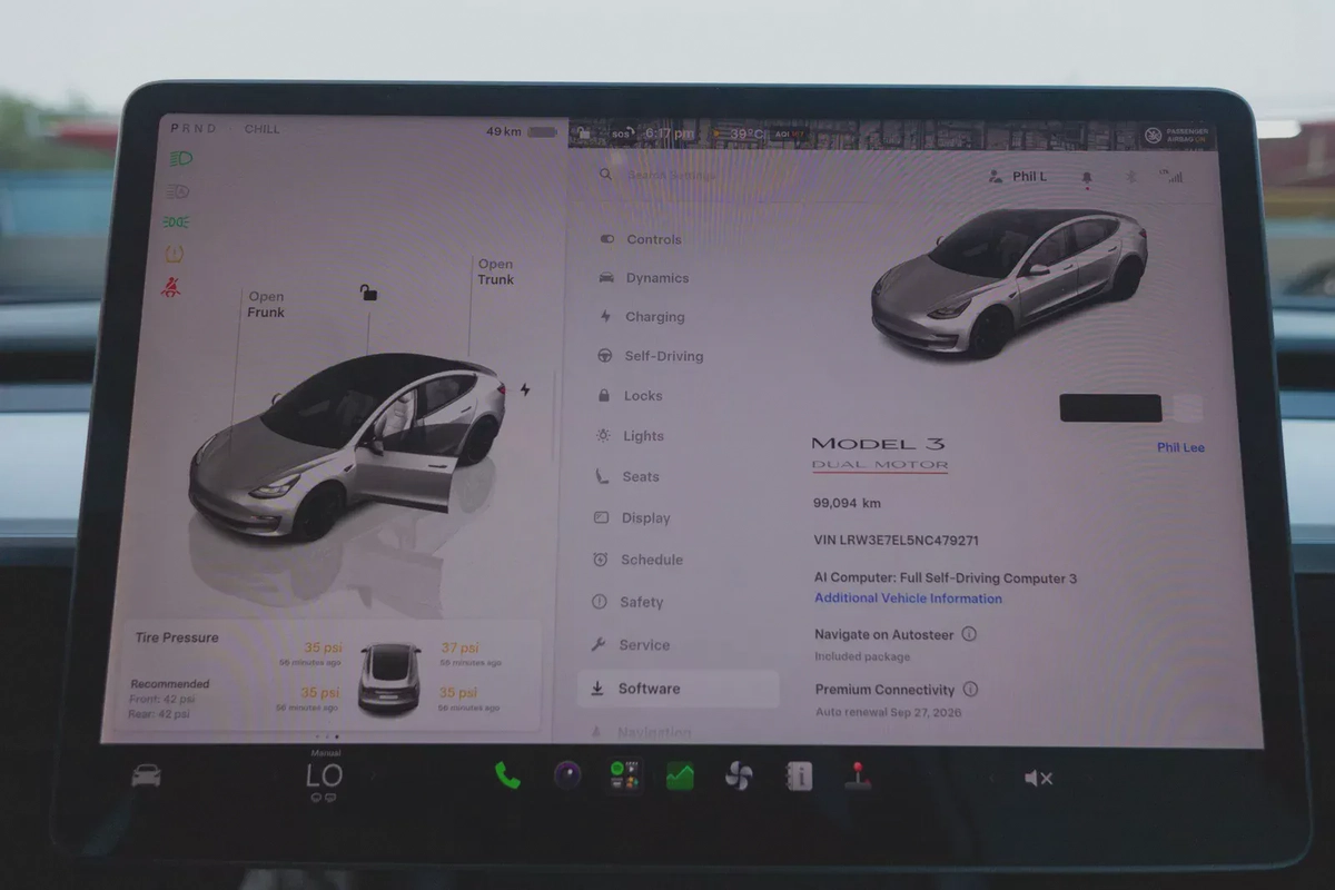 Tesla Model 3 Performance 2022-3-3