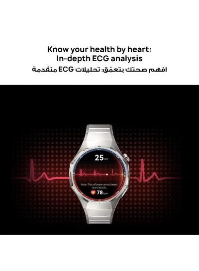 Huawei WATCH GT 6 Pro 46mm Smart Watch, 1.47'' Display, up to 21 days battery life, Compatible with iOS & Android, ECG Analysis, Health Monitor, Black with Free Extra APP Benefits Black-6