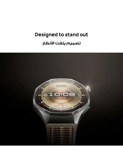 Huawei WATCH GT 6 Pro 46mm Smart Watch, 1.47'' Display, up to 21 days battery life, Compatible with iOS & Android, ECG Analysis, Health Monitor, Black with Free Extra APP Benefits Black-1