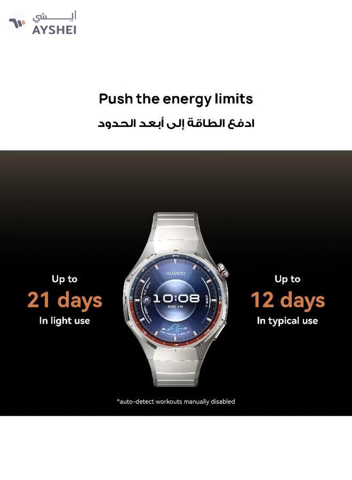 Huawei WATCH GT 6 Pro 46mm Smart Watch, 1.47'' Display, up to 21 days battery life, Compatible with iOS & Android, ECG Analysis, Health Monitor, Black with Free Extra APP Benefits Black-2-2