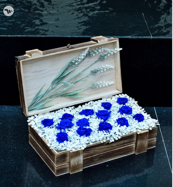 Yatai Decor Wooden Storage Box Organizer Antique Wooden Jewelry Box