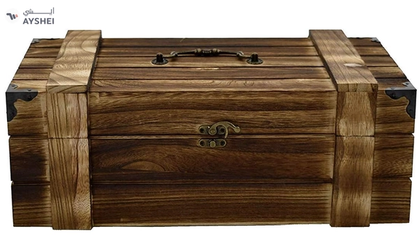 Yatai Decor Wooden Storage Box Organizer Antique Wooden Jewelry Box